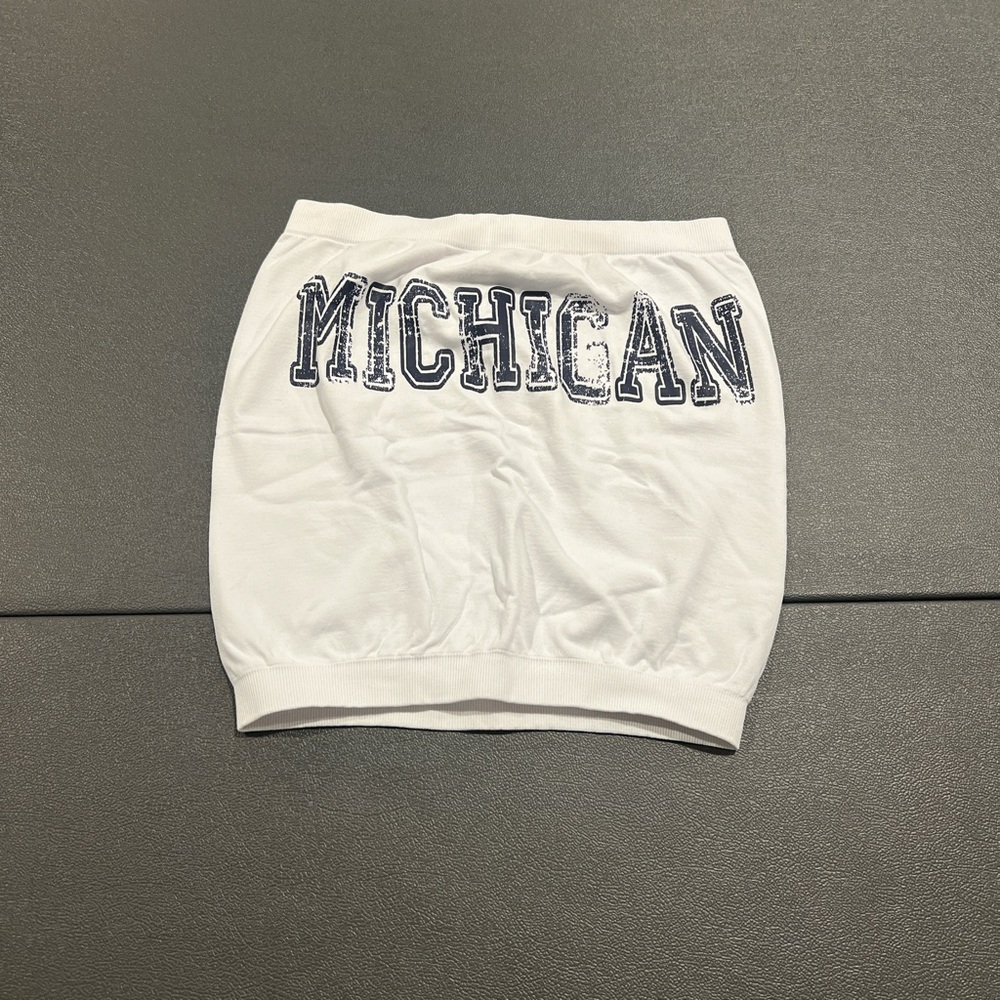 University of Michigan tube top